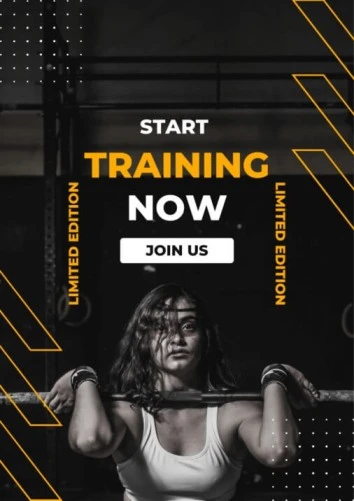 Girl Lifting Weight For Social Media Marketing Services