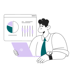 Man Working For SEO Company In Kanpur